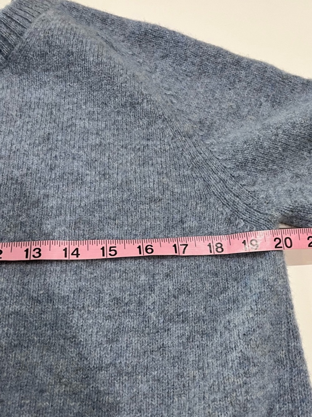 NN07 No Nationality 07 Men’s Nathan Sweater 100% Pure New Wool Light Blue Size L - Picture 8 of 9